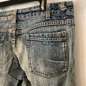 Billabong jeans vintage distressed streetwear blue denim jeans size 9